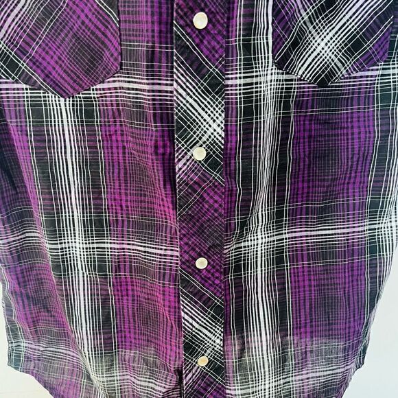 Wrangler | vintage pearl button western shirt - Picture 2 of 5